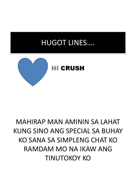 Hugot Lines Pdf