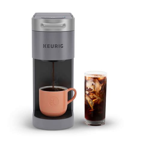 Keurig K Slim Iced Single Serve Coffee Maker Gray Walmart