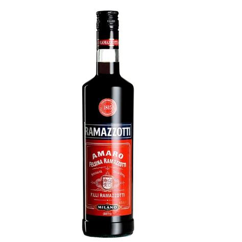 Ramazzotti Amaro 30 Cl 100 Milano Italia Amari Beccafico Drink Store