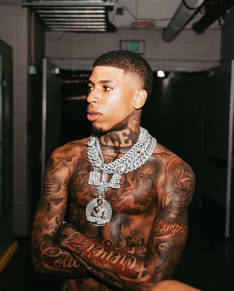 Nle Choppa Rapper Outfits Celebrity Tattoos Rapper Style