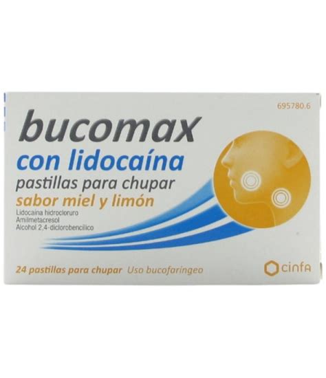 Compra Bucomax Con Lidocaina Pastillas Para Chupar Sabor Miel Y