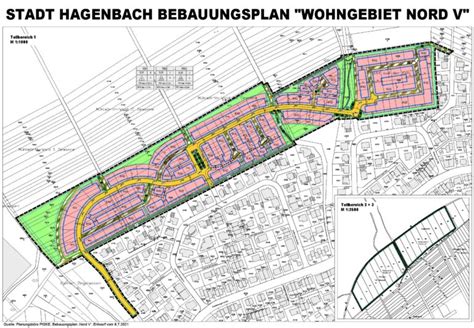 Stadt Hagenbach Bebauungsplan Wohngebiet Nord 1 BI Hagenbach