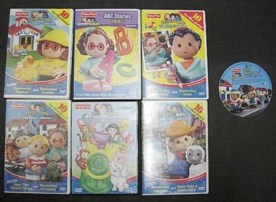 Lot 7 Little People DVD Fisher Price Educational Videos | #101767472