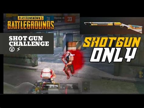 Pubg Mobile Tdm Shot Gun Challenge Interesting Match Pubg