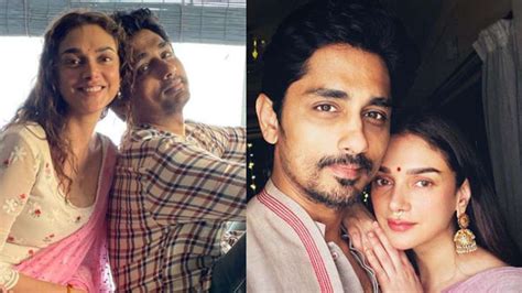 Siddharth Shares Unseen Pic With His ‘princess Of Heart Aditi Roy