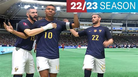 FIFA 22 SEASON 22 23 FRANCE USA PC MOD YouTube