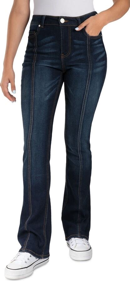 Indigo Rein Juniors Seamed High Rise Bootcut Jeans Shopstyle Teen