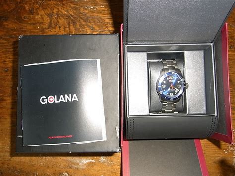 Golana Aqua Pro 200 Blue SS WatchUSeek Watch Forums