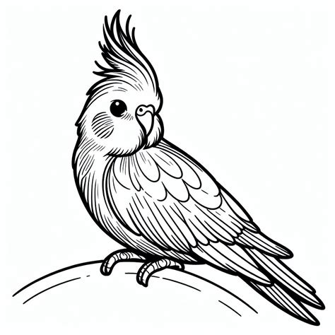 Desenhos de Calopsita para Colorir Imagens grátis Calopsita Aviary