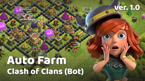 Auto Farm — Clash Of Clans Ver 10 Bot Youtube