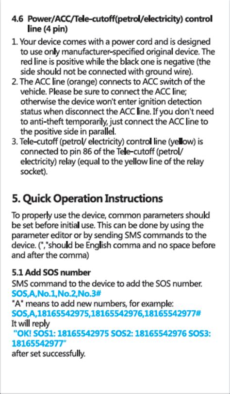 Concox Information Technology GT08 Vehicle GPS Tracker User Manual