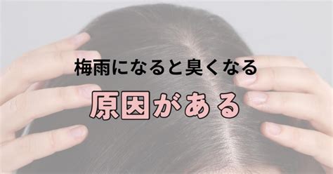 【原因はコレだった】梅雨になると臭くなる頭皮の匂いを緩和する方法とは？オススメアイテムも紹介｜ヘアケア