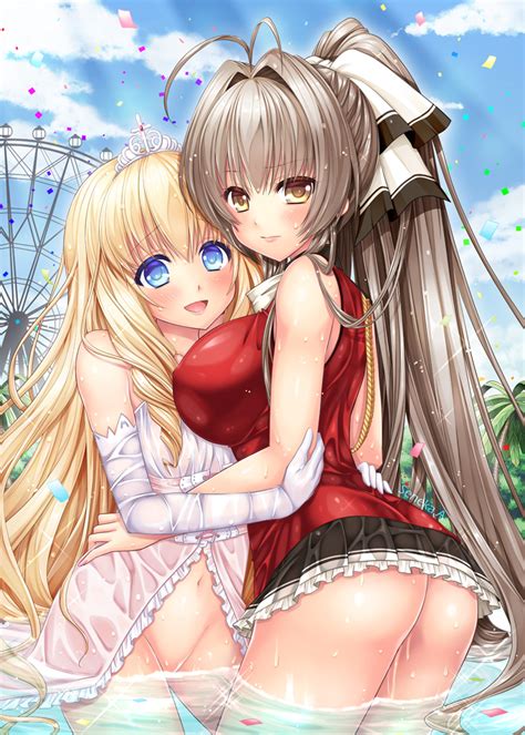 Sento Isuzu And Latifa Fleuranza Amagi Brilliant Park Drawn By Alto