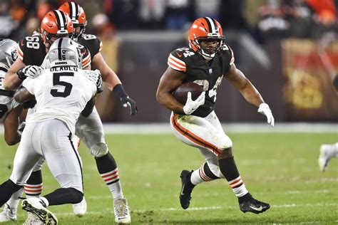 Nick Chubb Player Prop Bets For Browns Vs Bengals Week 8 The