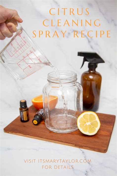 DIY Natural All-Purpose Cleaning Spray – Mary Taylor