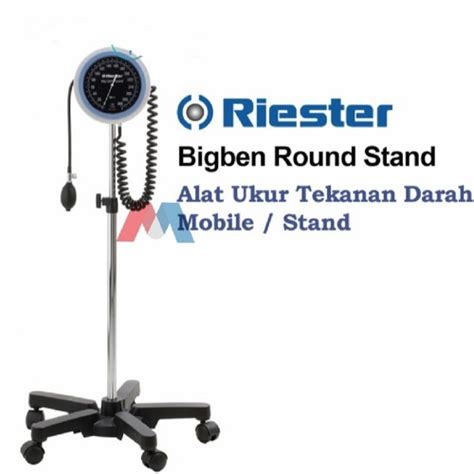 Jual Tensimeter Aneroid Jarum Riester Roda Big Ben Bulat Round Desk