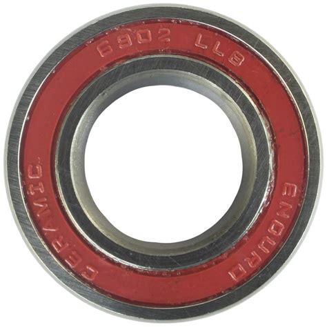 ENDURO BEARINGS Kugellager 6902 2RS 15x28x7mm CERAMIC HYBRID ABEC 5