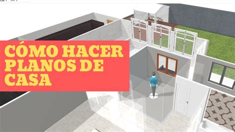 Cómo hacer PLANOS IMÁGENES 3D de una casa Fácil Programa Gratuito