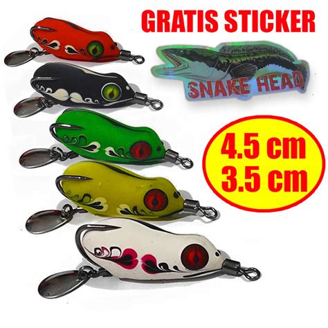 Jual Buah Umpan Soft Frog Andalan Pemancing Gabus Toman Blade Casting