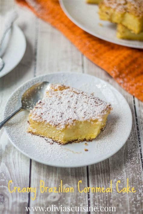 Creamy Brazilian Cornmeal Cake | therecipecritic