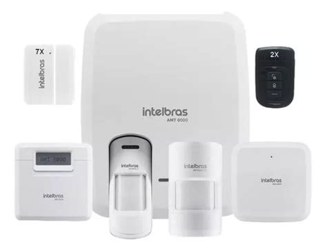 Kit Alarme Intelbras Amt Wifi Sensor Mag Infra Externo Frete Gr Tis