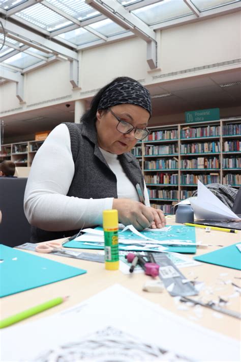 Miejska Biblioteka Publiczna W Dobczycach Warsztaty Wycinanki Ydowskiej