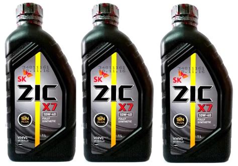 Zic X W Fully Synthetic Motor Oil For Gasoline Engines X L Api