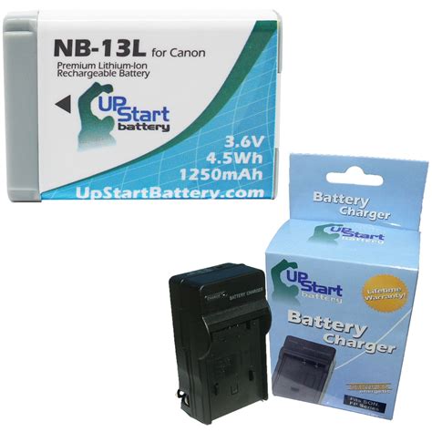 Canon NB 13L Battery And Charger Replacement For Canon NB 13L Digital