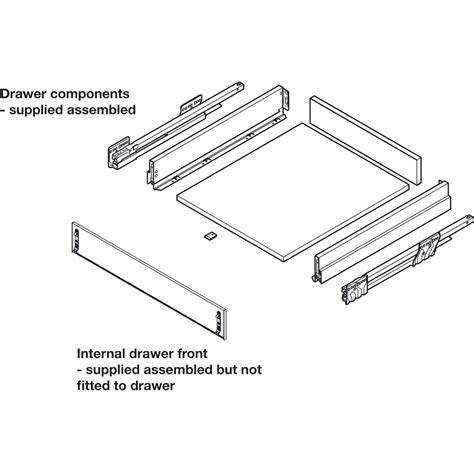 Grass Nova Pro Scala Drawer Tower With Glass Sides Drawers Towers