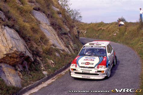 Wilson Malcolm Thomas Bryan Ford Escort Rs Cosworth Rallye