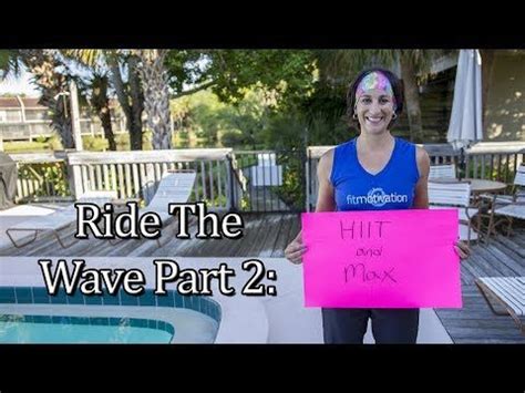 Ride The Wave Part 2 Extreme Aqua Intervals YouTube Swimming