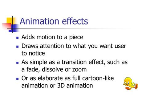 PPT - Animation effects PowerPoint Presentation, free download - ID:779732