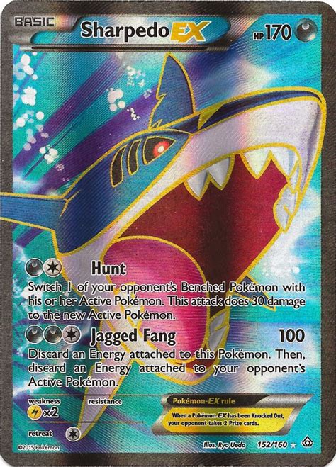 Sharpedo Ex Primal Clash Pokemon Card Review Primetimepokemons Blog