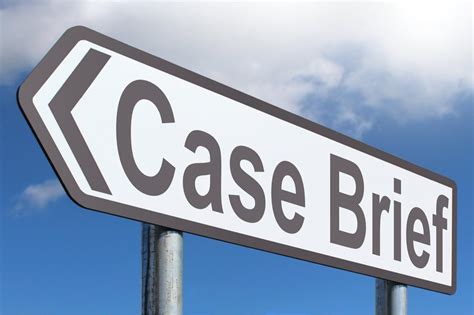 Case Brief - Free of Charge Creative Commons Highway Sign image