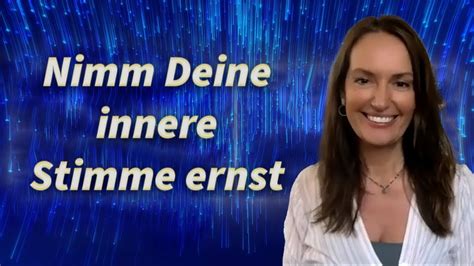 Nimm Deine Innere Stimme Ernst Erfahrungen Mit Der Geistigen Welt