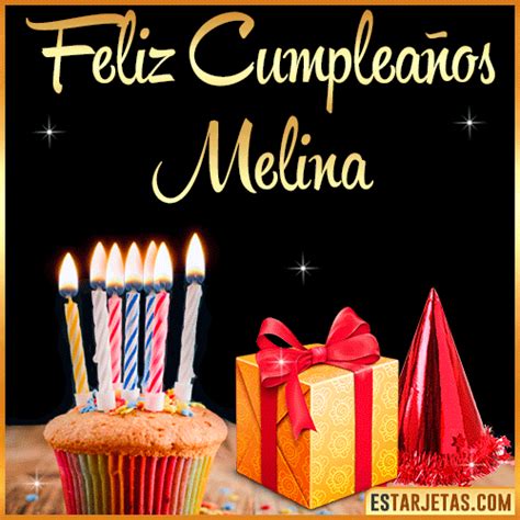 Feliz Cumplea Os Melina Im Genes Tarjetas Y Mensajes