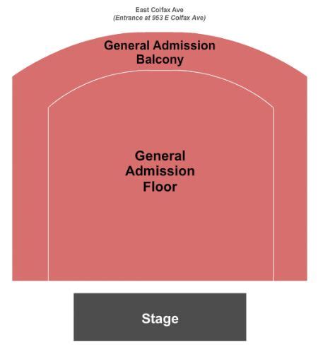 Ogden Theatre Tickets and Ogden Theatre Seating Chart - Buy Ogden ...