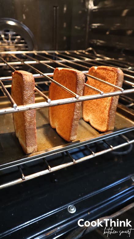 Learn How to Toast Bread in Oven - CookThink