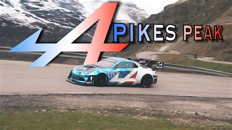 Alpine Pikes Peak Test Astier Raphaël Youtube