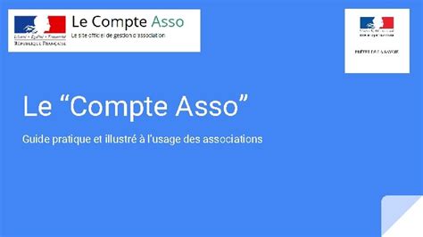 Le Compte Asso Guide Pratique Et Illustr Lusage