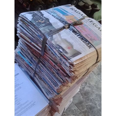 Jual Koran Bekas 1kg Murah Kondisi Bagus Layak Pakai Shopee Indonesia