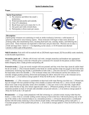 Fillable Online Eval Form Sprint17 Doc Fax Email Print PdfFiller