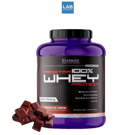 Ultimate Nutrition Prostar Whey Protein Chocolate 5lb อัลติเมต นูทริชั่น โปรสตาร์ เวย์โปรตีน