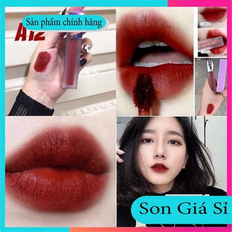 Son Black Rouge A12 Màu đỏ Gạch Ver 2 Shopee Việt Nam