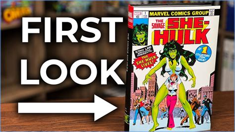 The Savage She Hulk Omnibus Overview Youtube