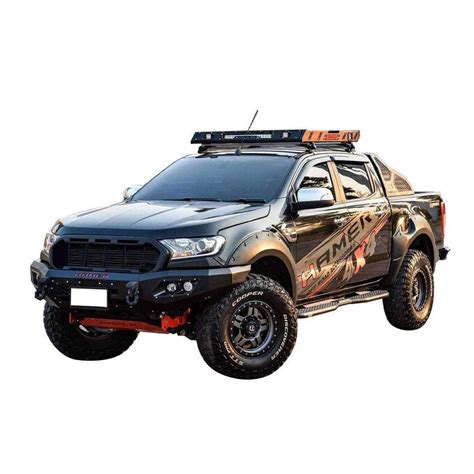 Ford Ranger Raptor Slimline Ii Roof Rack Kit Low Profile