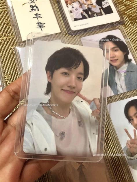 On Hand Bts Army Lounge Festa Pc V Taehyung J Hope Hobi On Carousell