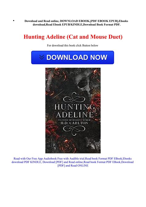 Kindle Pdf Hunting Adeline Cat And Mouse Duet By Ebook Galery Issuu