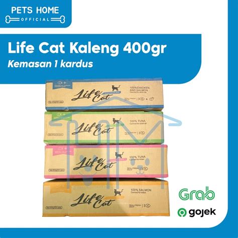 Jual Life Cat Kaleng Dus Isi Pcs Khusus Gojek Grab Shopee