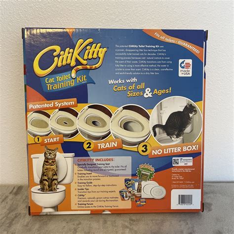 Citikitty Citi Kitty Cat Toilet Training Kit System No More Litter Open